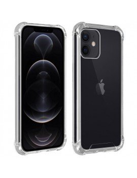 Carcasa TPU gel Apple iPhone 12/Pro/Max/Mini transparente