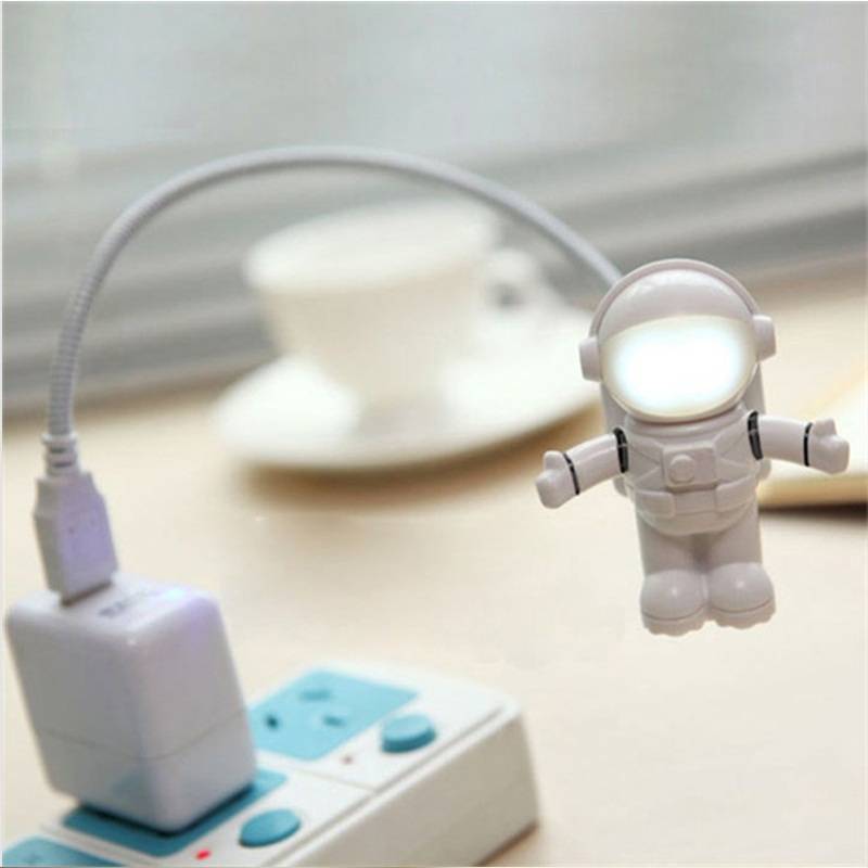 Astronauta lámpara USB